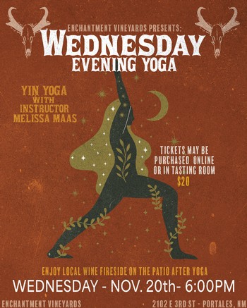 Wednesday Evening Yoga (Nov. 20th)